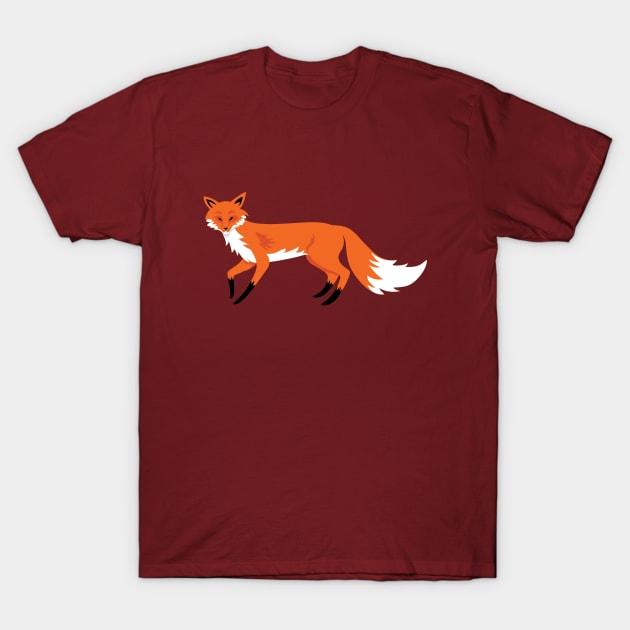 Cute Fox T-Shirt by SWON Design